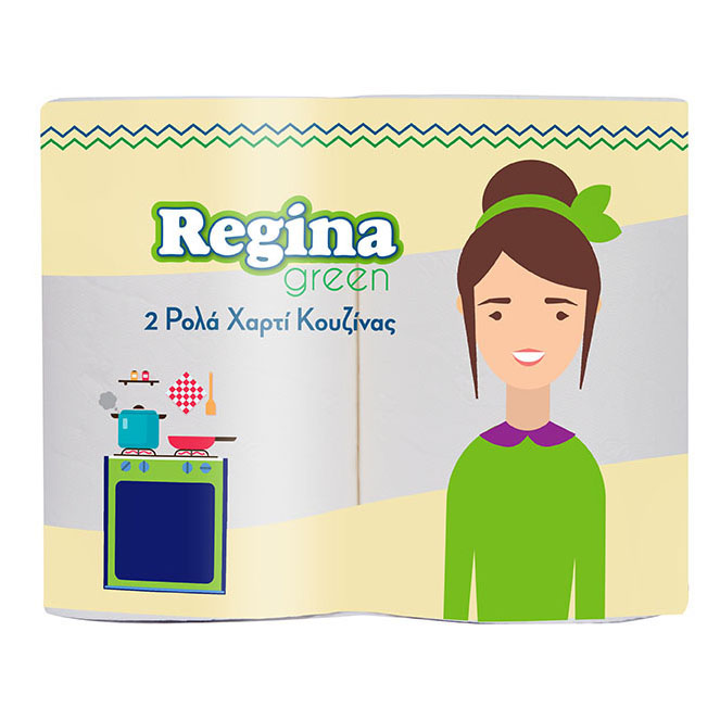 Regina Green Ρολό Κουζίνας (διπλό)