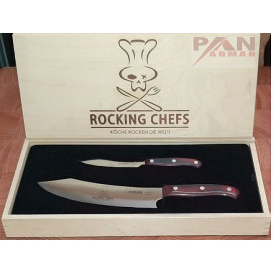 ΜΑΧΑΙΡΙΑ GIESSER ROCKING CHEFS ΣΕΤ 2ΤΜΧ 1988 2 rc