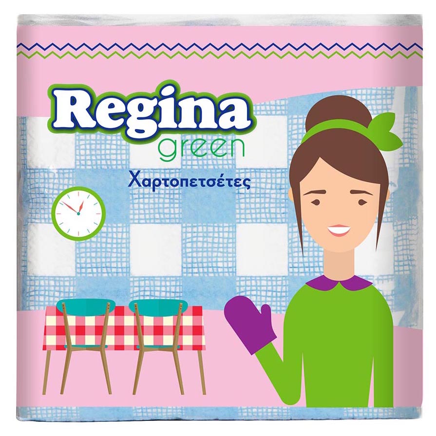 Regina Green Χαρτοπετσέτες 30x30