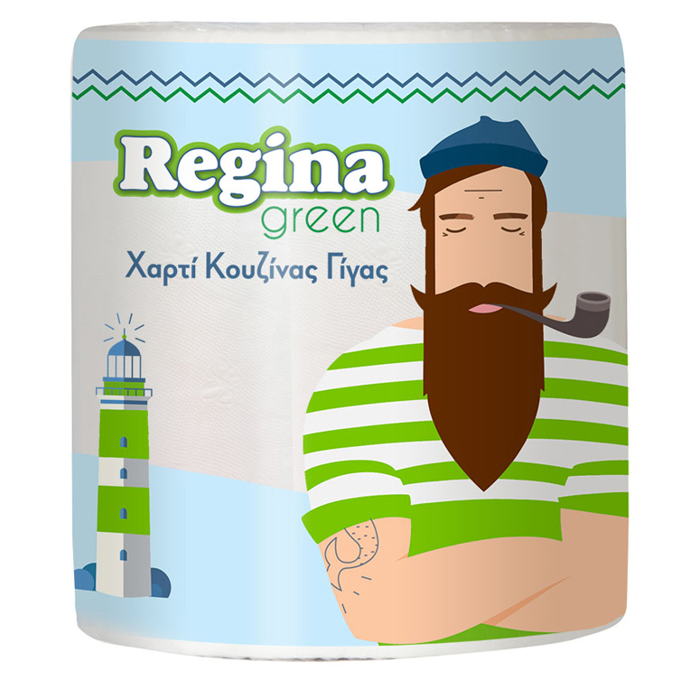 Regina Green Χαρτί Κουζίνας Γίγας
