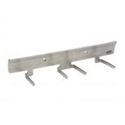 ΚΡΕΜΑΣΤΡΑ ΤΟΙΧΟΥ 4 ΘΕΣΕΩΝ, 300mm, VHS 0617 INOX