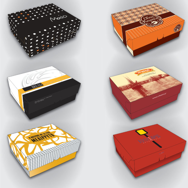 Κουτιά Ζαχαροπλαστικής - Ψητοπωλείου