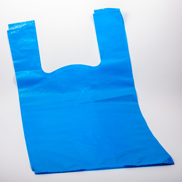 Πλαστική τσάντα φανελάκι ΧΟΝΤΡΗ ανακυκλωμένη Β 50, 60, 70, 80cm.